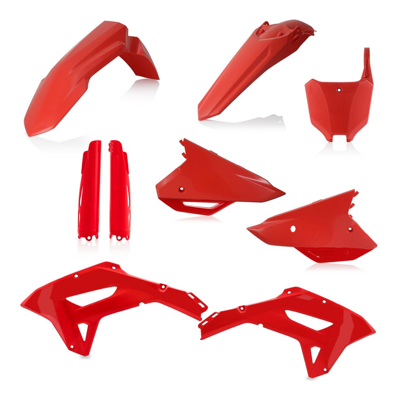 0024582.110 - Acerbis Full Plastics Kit - Honda CRF 250/300RX 2022-2024, CRF450RX 2021-2024 - Red