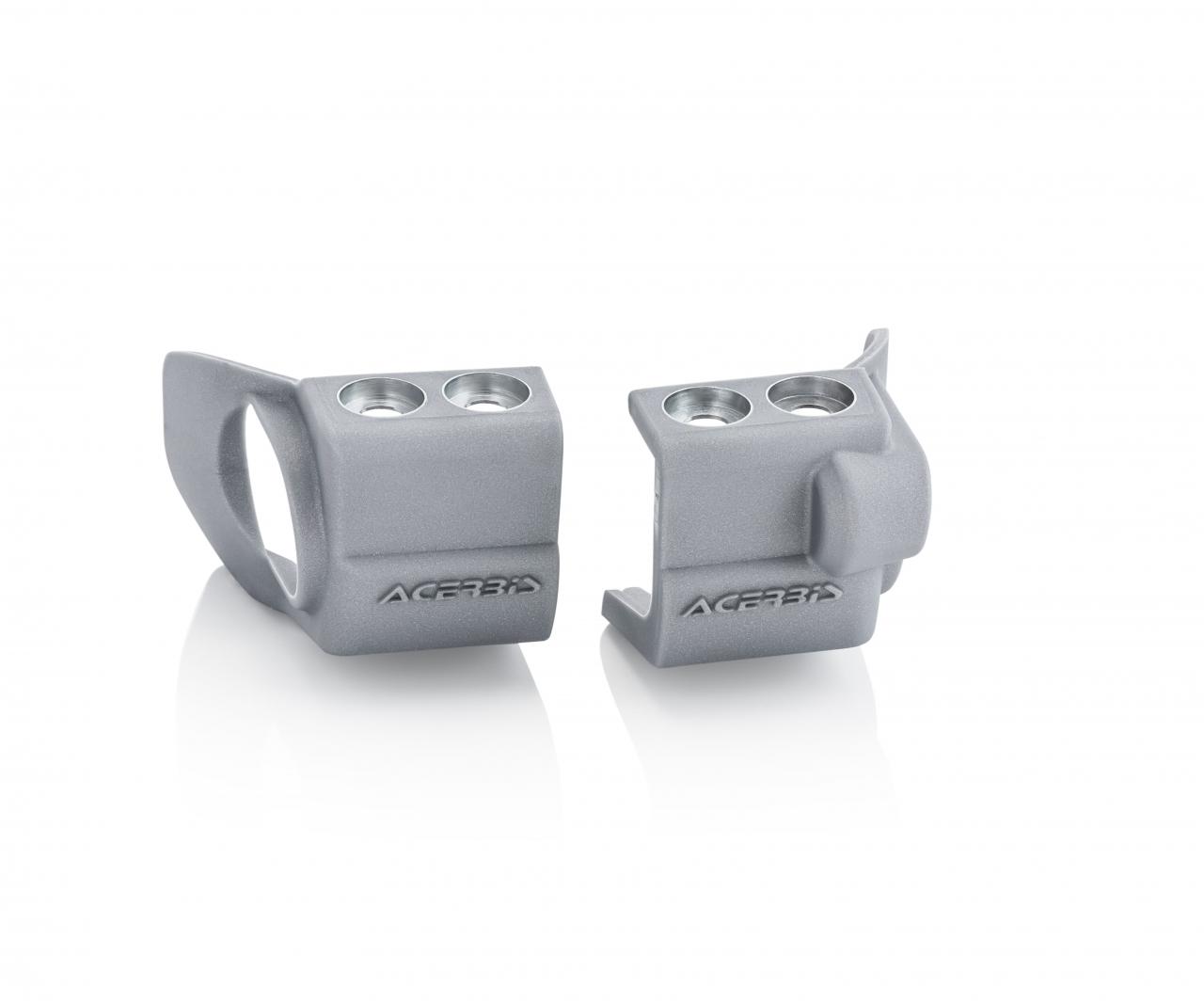 Acerbis Silver Fork Shoe Covers - Suzuki Rmz 250/ 450 2009-23
