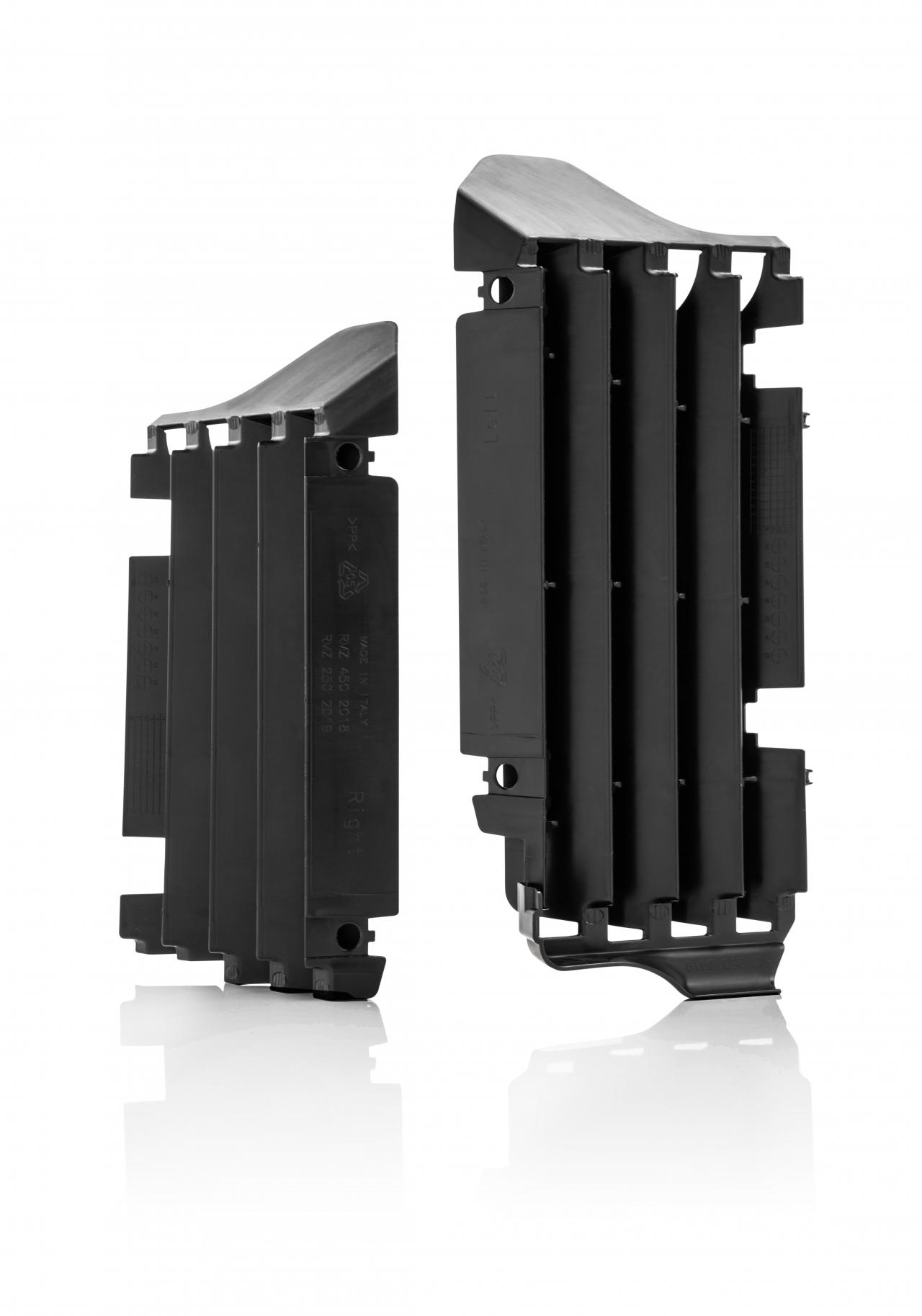 0023921.090 - Acerbis Radiator Louvres - Suzuki RMZ250 2019-2025 - Black