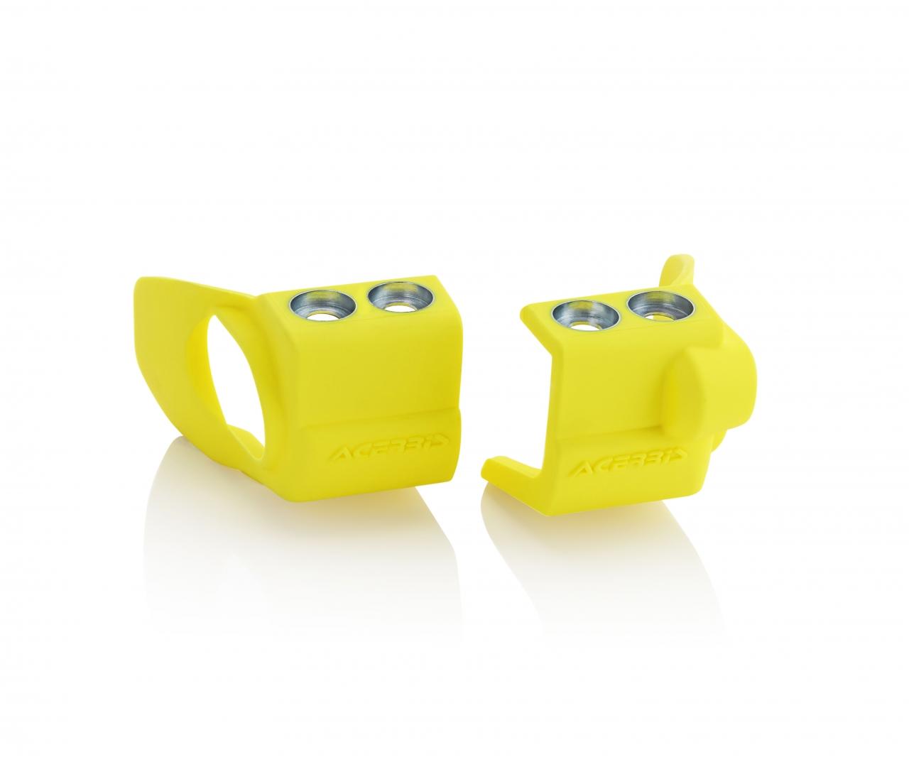 Acerbis Yellow Fork Shoe Covers - Suzuki Rmz 250/ 450 2009-23