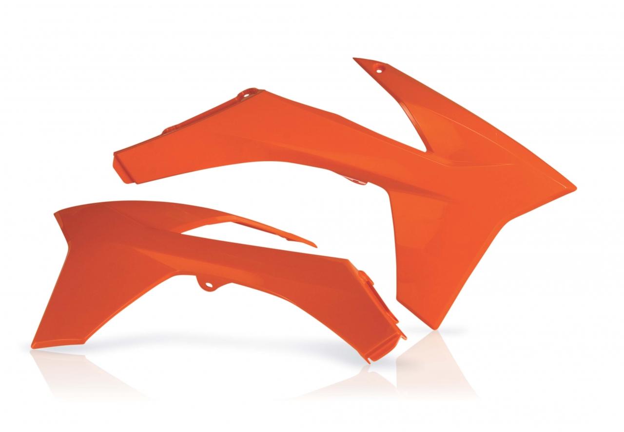 0015693.010 - Acerbis Radiator Scoops - KTM SXF350 2011 - Orange