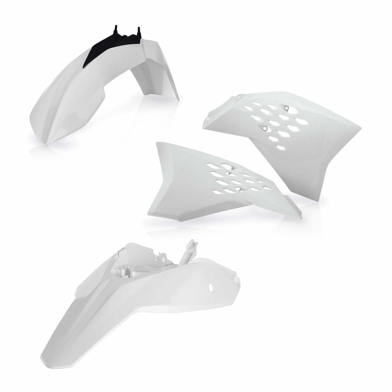 Acerbis White 0016370.030 - Standard Plastics Kit - Ktm Sx65 2009-11