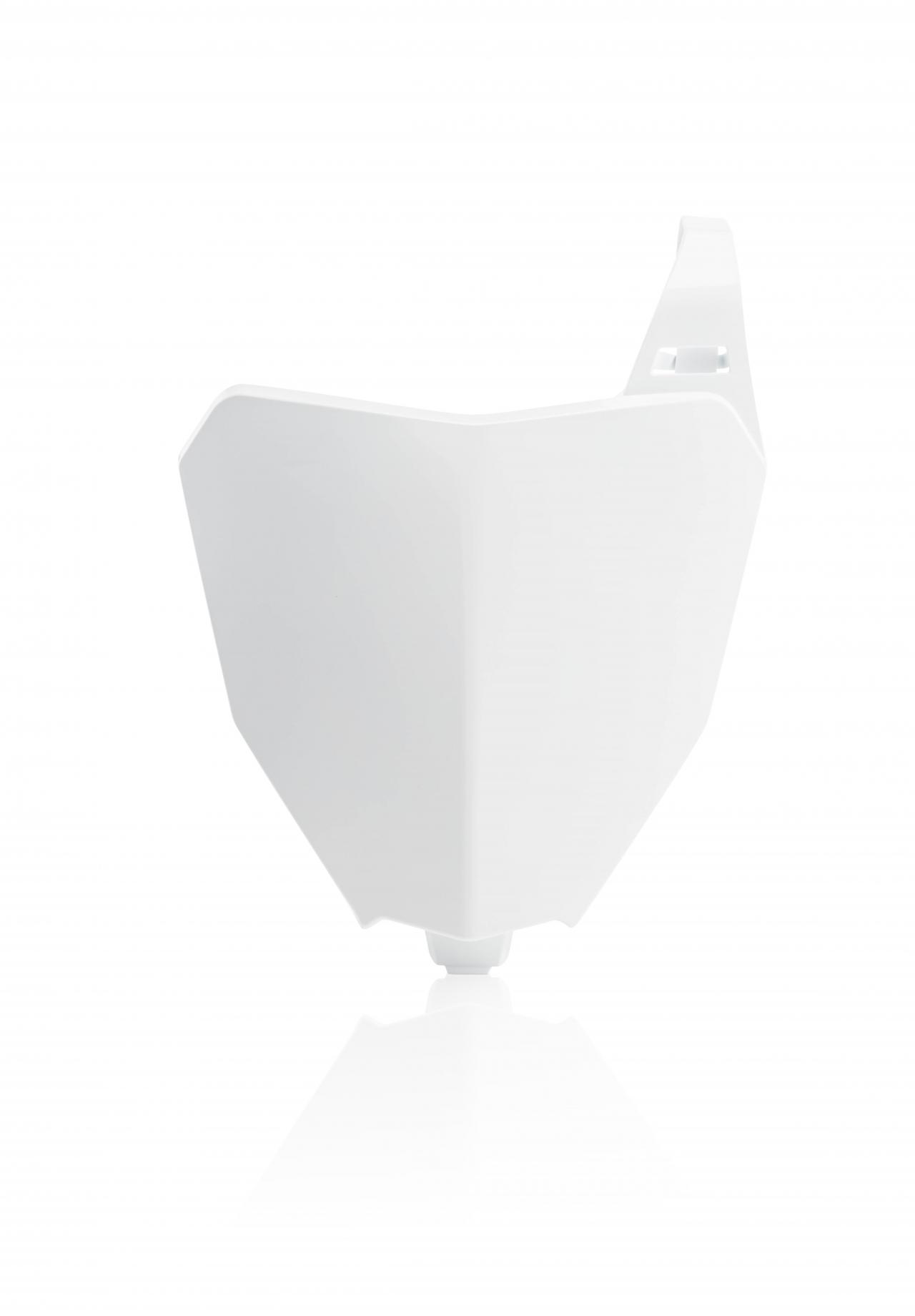 Acerbis White 0023964.030 - Front Number Board - Honda Crf250r 2019-21, Crf450r 2019-20