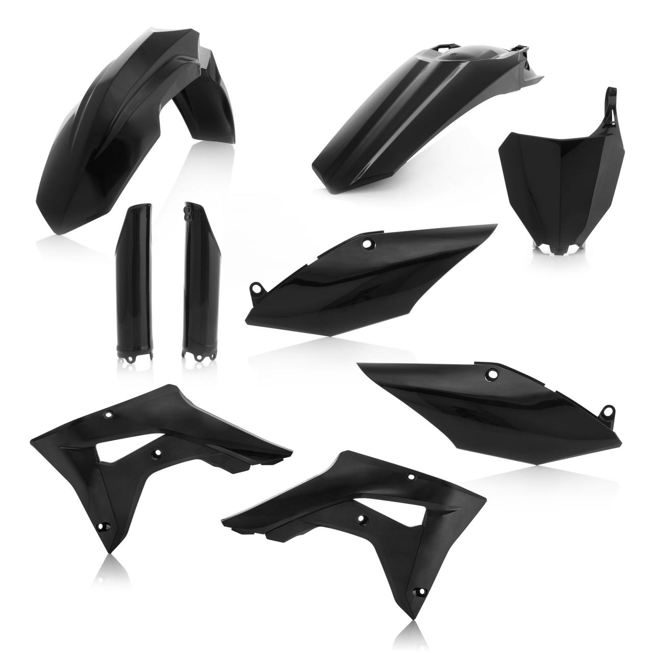 0022531.090 - Acerbis Full Plastics Kit - Honda CRF450RX 2017-18 - Black