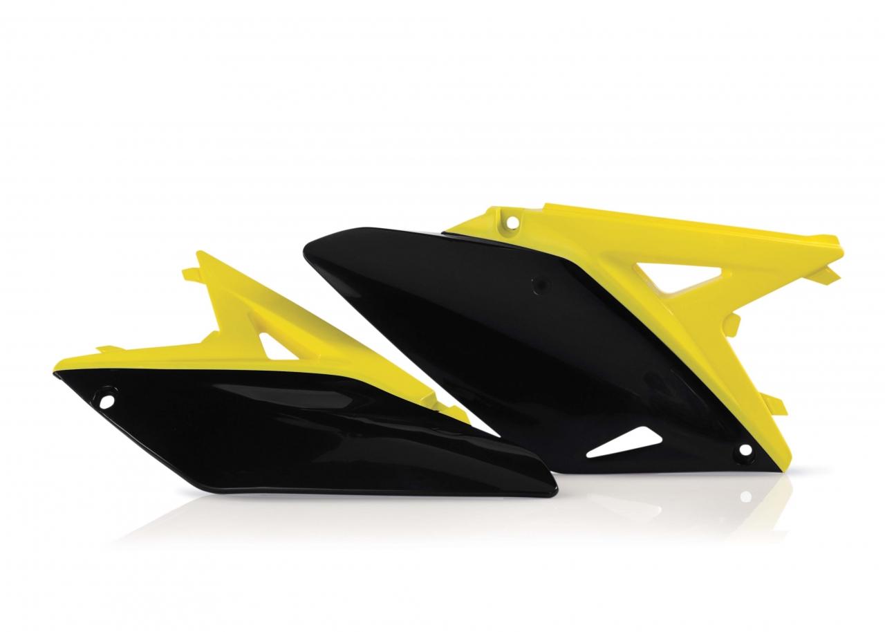 Acerbis Yellow/Black 0013765.279 - Side Panels - Suzuki Rmz250 2010-14