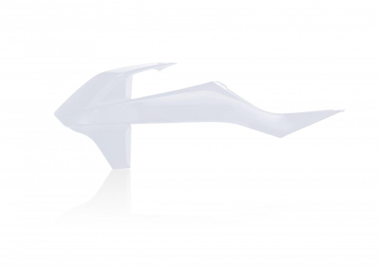 Acerbis White 2 0022928.031 - Radiator Scoops - Ktm Sx85 2018-2024 - Off White