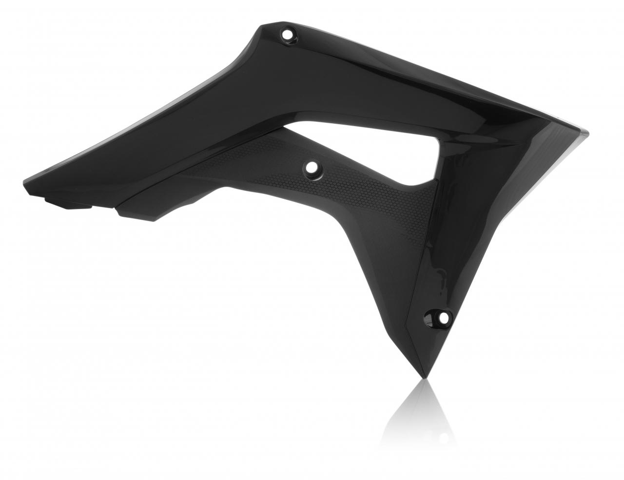 0022381.090 - Acerbis Radiator Scoops - Honda CRF250R 2018-21, CRF450R 2017-20 - Black image 2