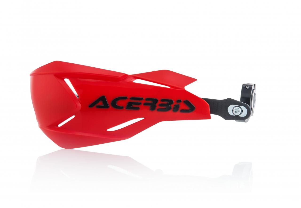 0022397.349 - Acerbis X-Factory Hand Guards - Red/Black