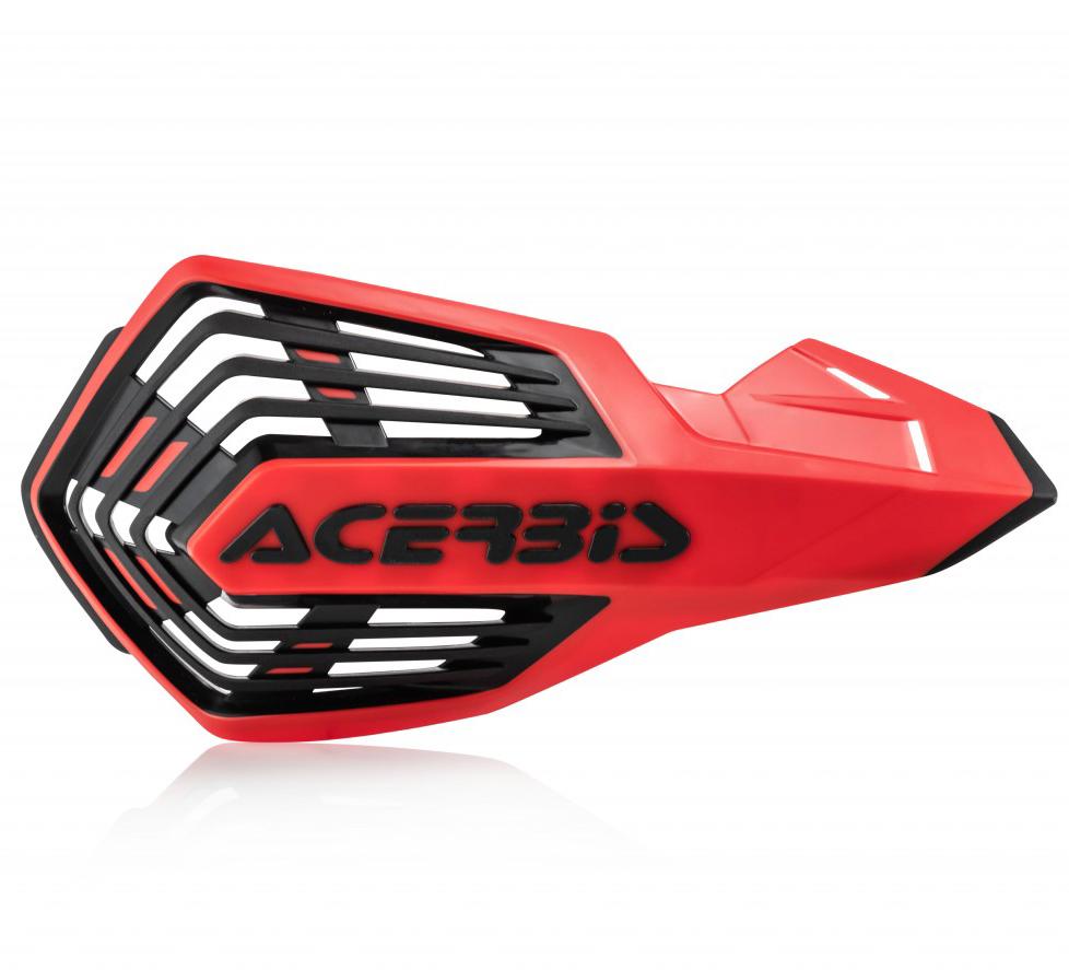 0024296.349 - Acerbis X-Future Hand Guards - Red/ Black