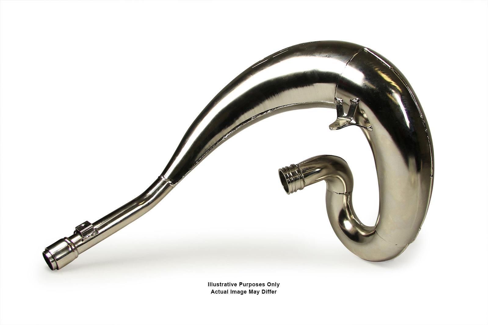 Dep Exhaust Front Pipe - Honda Cr500 1989-On - Nickel
