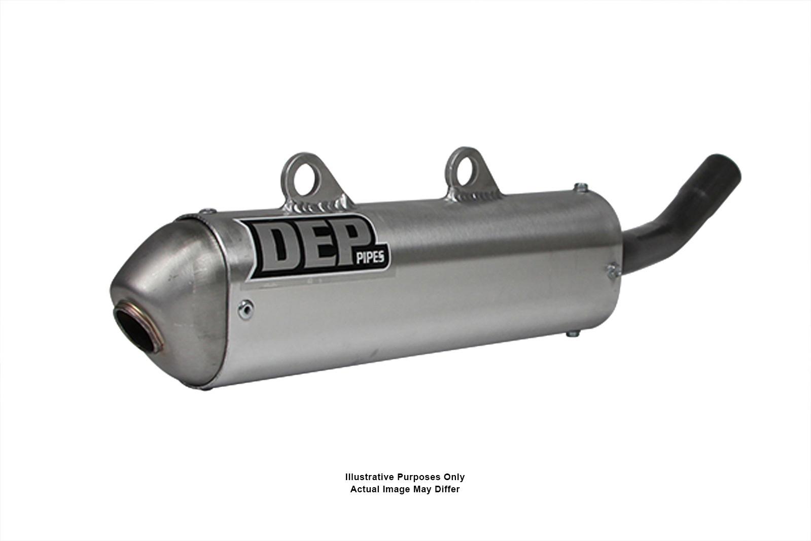 Dep Exhaust Silencer - Kawasaki Kx 80/100 1986-90