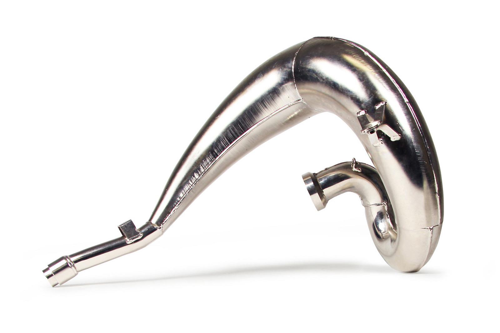 DEP DEPY2215 Chrome Armoured Exhaust Pipe Yamaha YZ250 1999-ON - Image 2