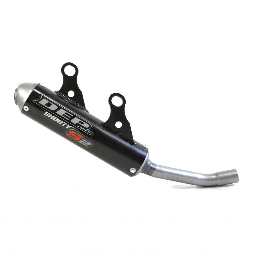 Dep Black Shorty Exhaust Silencer - Yamaha Yz125 2022-Onwards