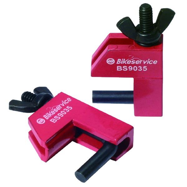 BikeService 2 Piece Rubber Line Clamp Set