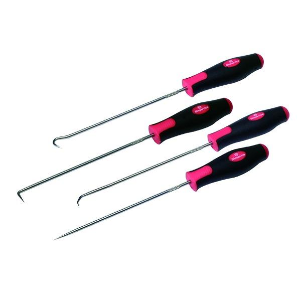 Bikeservice 4 Piece Long Pick & Hook Set