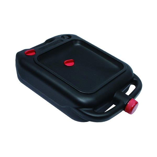 BikeService Motorcycle Oil Drain Can - 4 Litre