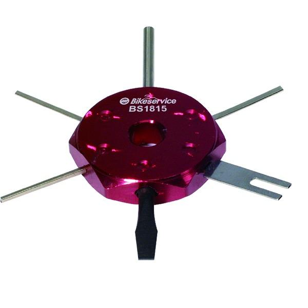 Bikeservice Red Wire Terminal Tool Set