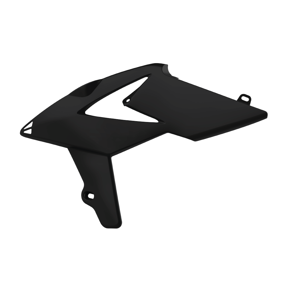 Polisport Black Radiator Scoops - Beta 250/300/350/498Rr 2013-18