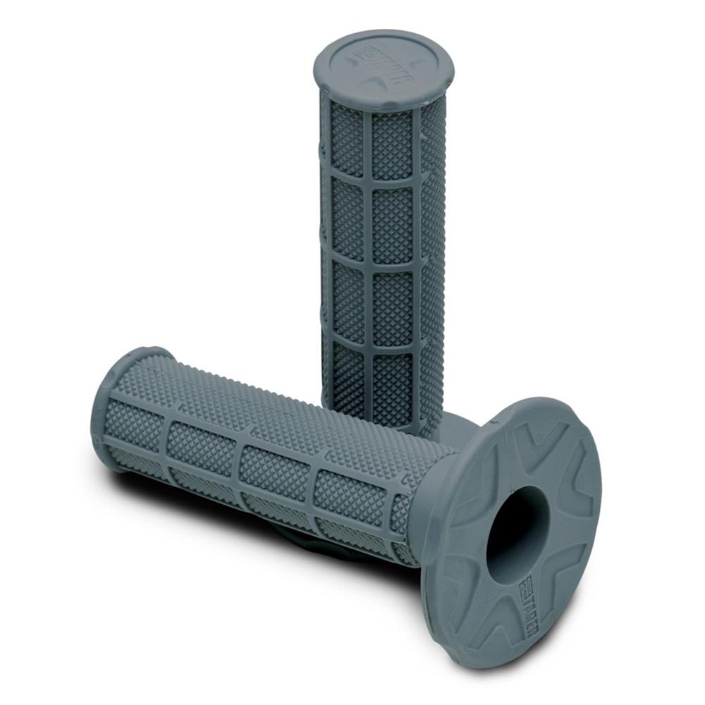 024837 - Pro Taper Single Density Half Waffle Synergy Grips Grey Medium