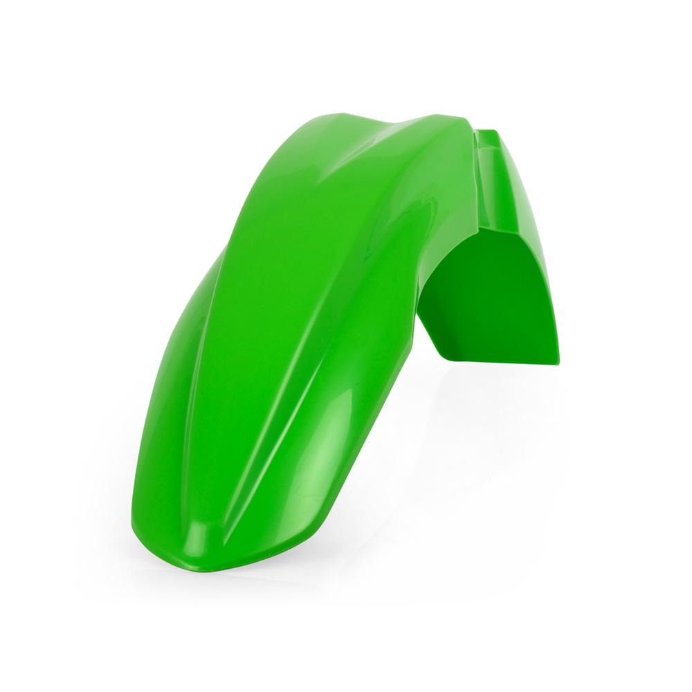 Polisport Green Front Fender - Kawasaki Kxf250 2013-16, Kxf450 2013-15