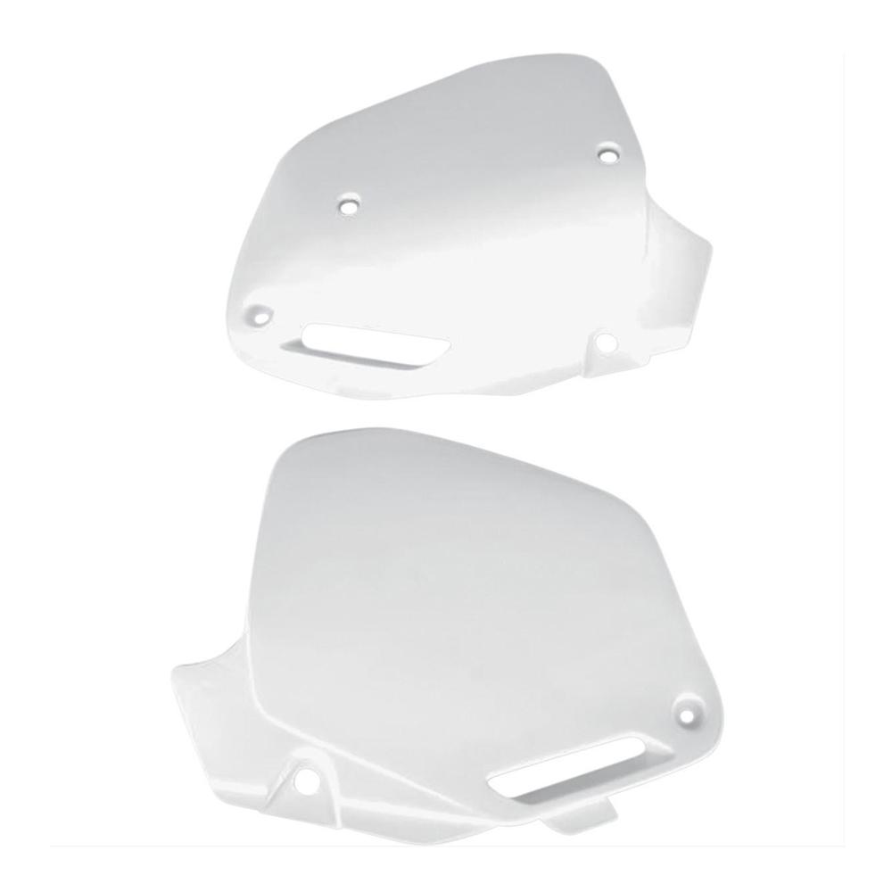 Polisport White Side Panels - Honda Cr125 1991-92, Cr250 1990-91