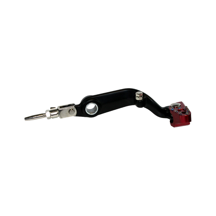 Apico Black/Red Elite Trials Brake Pedal - Trs One 125-300 2016-22