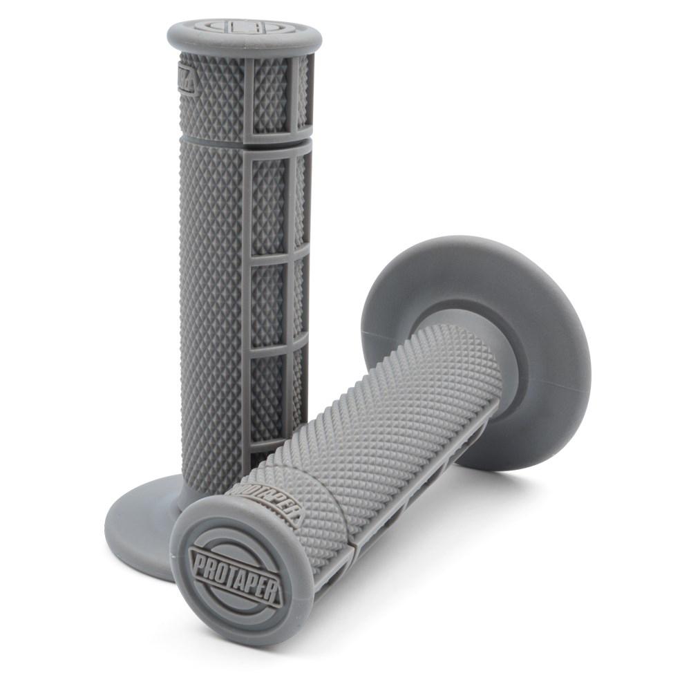 024035 - Pro Taper Single Density Race Cut Half Waffle Synergy Grips Grey