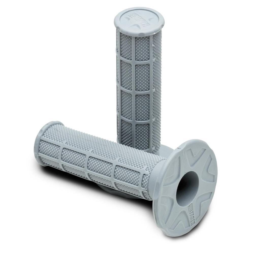 024833 - Pro Taper Single Density Half Waffle Synergy Grips Grey Soft