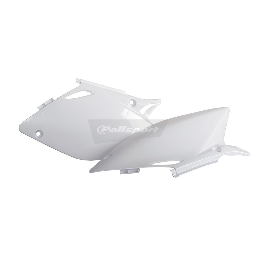 Polisport White Side Panels - Honda Crf450r 2002-04