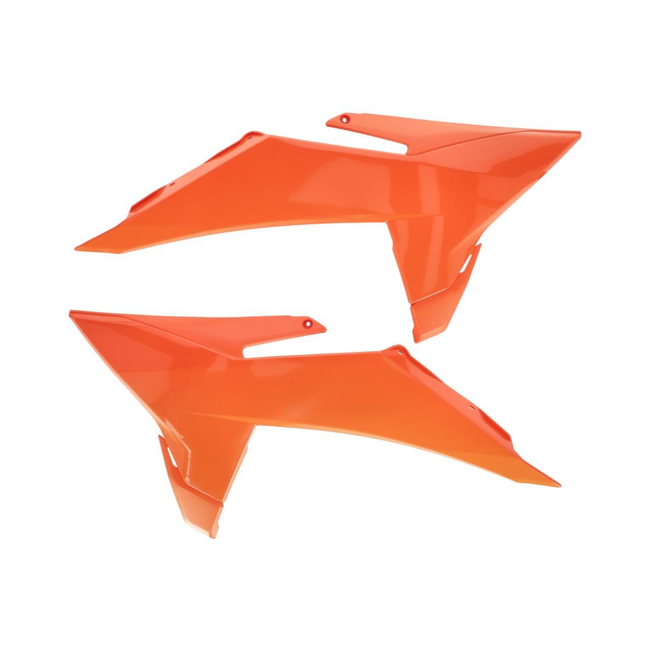Acerbis Oem 0026919.011.016 - Radiator Scoops For Ktm Sx 125/150/250 & Sxf 250/350/450 2025 - Orange