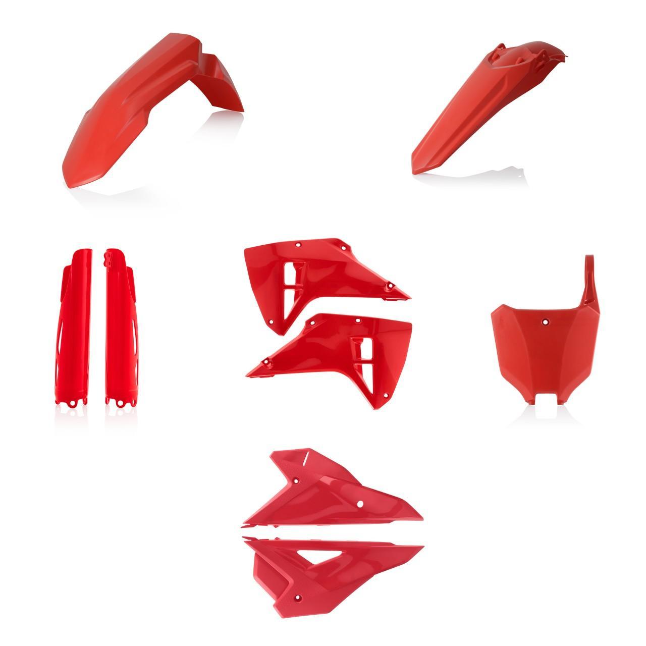 0026821.110 - Acerbis Full Plastics Kit For Honda CRF250RX & CRF450RX 2025 - Red