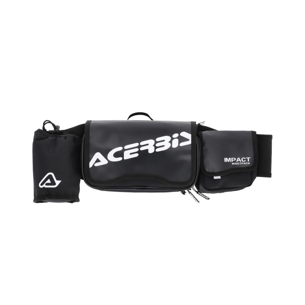 Acerbis Black/White 0026165.315 - Impact Waist Pack - 5L