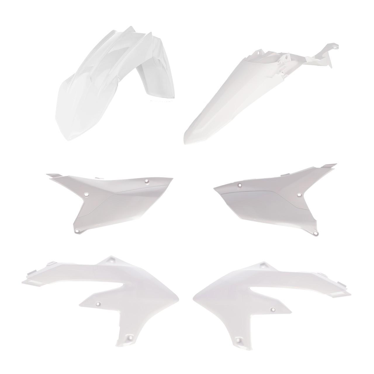 Acerbis White 0026517.030 - Standard Plastics Kit For Yamaha Wrf250 2025, Wrf450 2024-2025