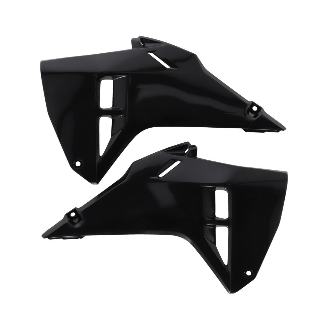 Acerbis Black 0026549.090 - Radiator Scoops For Honda Crf250r & Crf300rx & Crf450r 2025