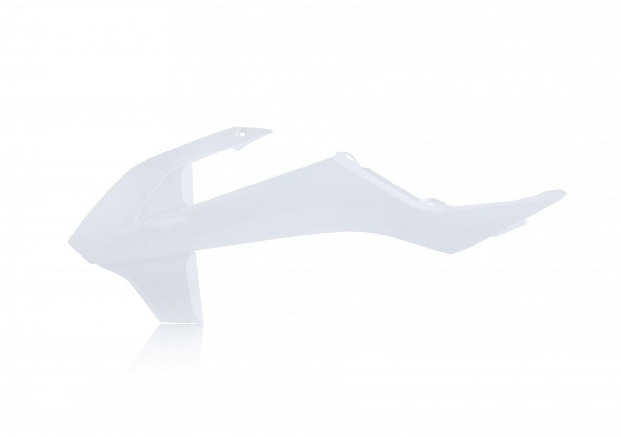 Acerbis White 0021814.031 - Radiator Scoops For Ktm Sx65 2016-2023 & Gas Gas Mc65 2021-2023 - 2