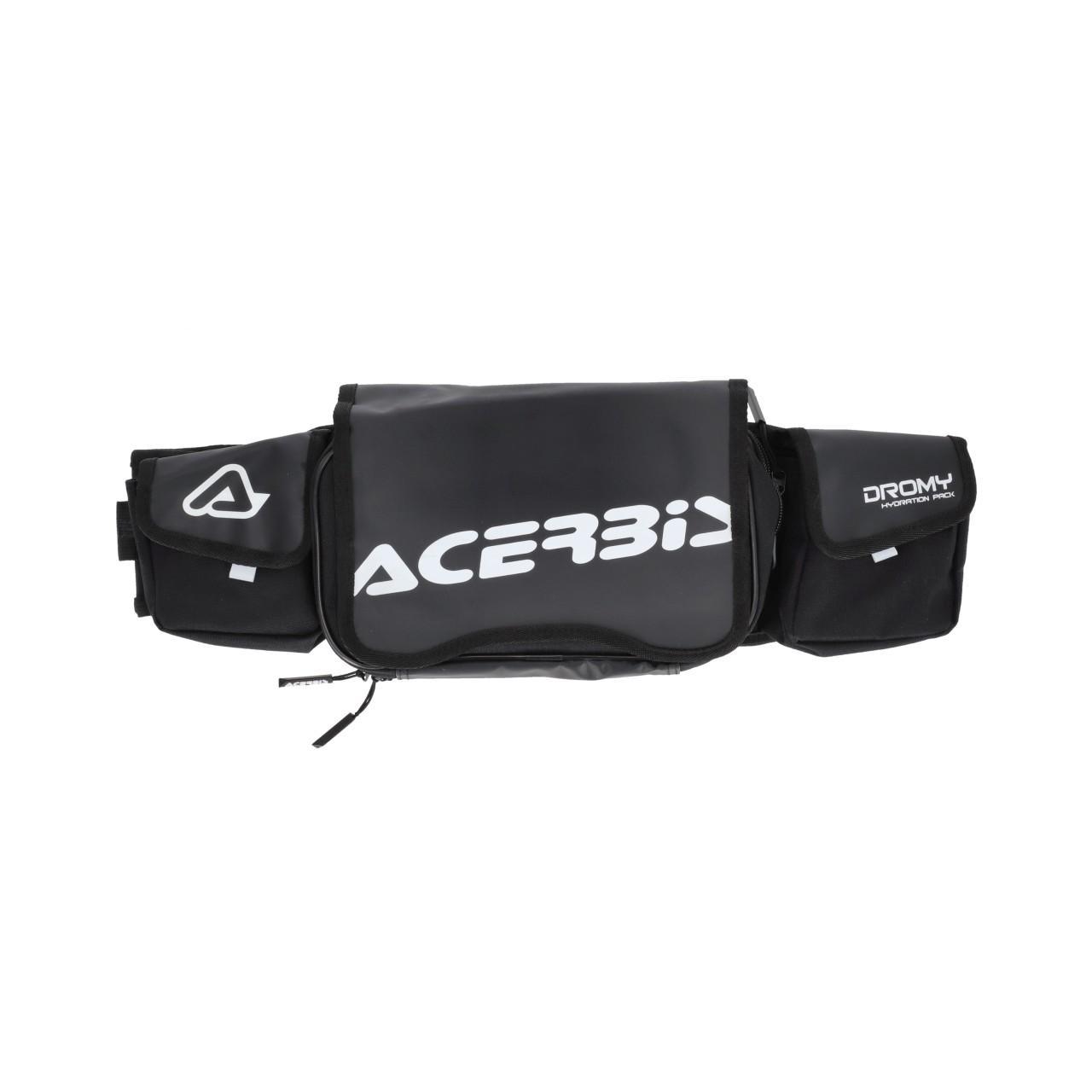 Acerbis Black 0026159.315 - Dromy Logo Hydration Waist Pack - /White
