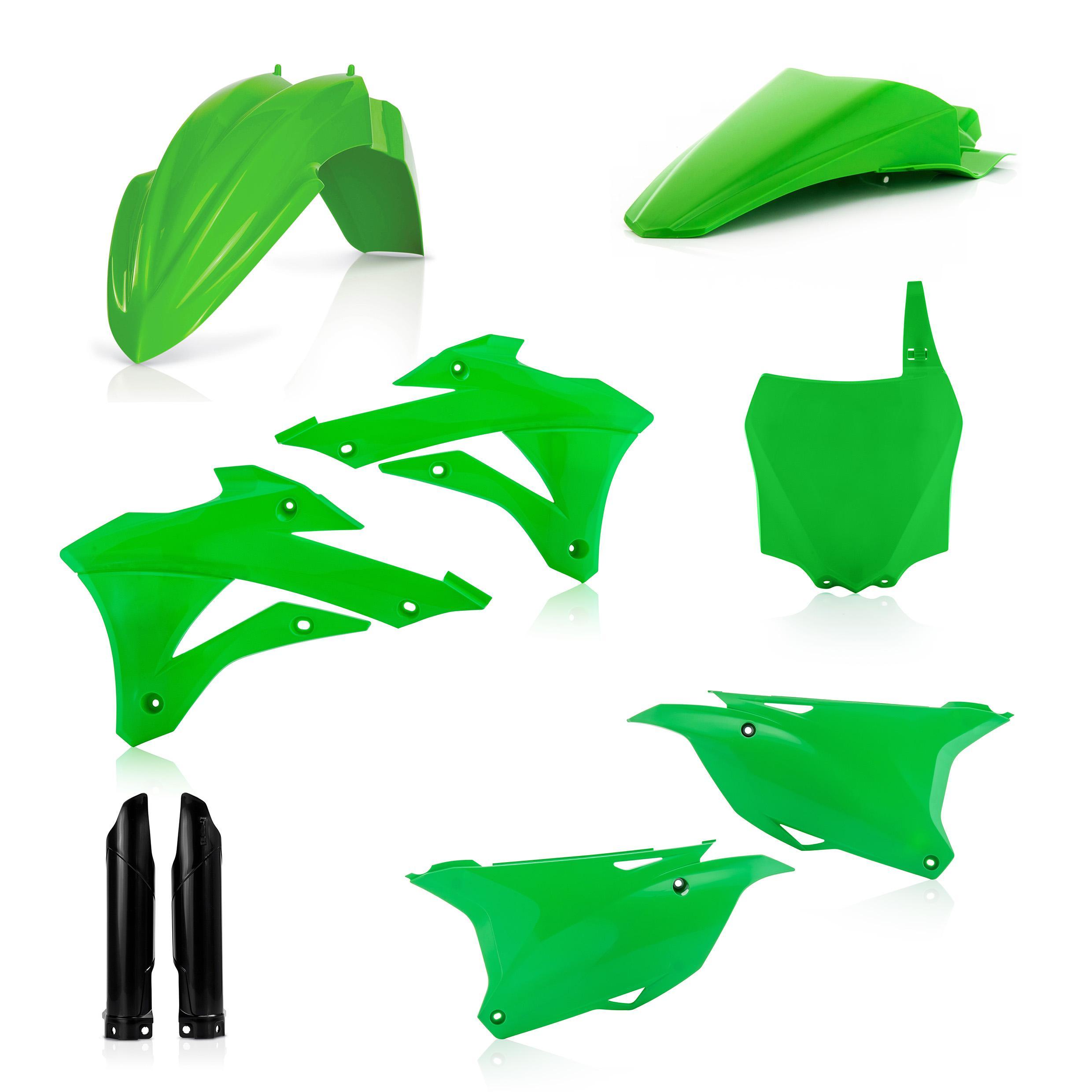 Acerbis Oem 0017247.553.021 - Full Plastics Kit For Kawasaki Kx 85/100 2014-2021 - '21