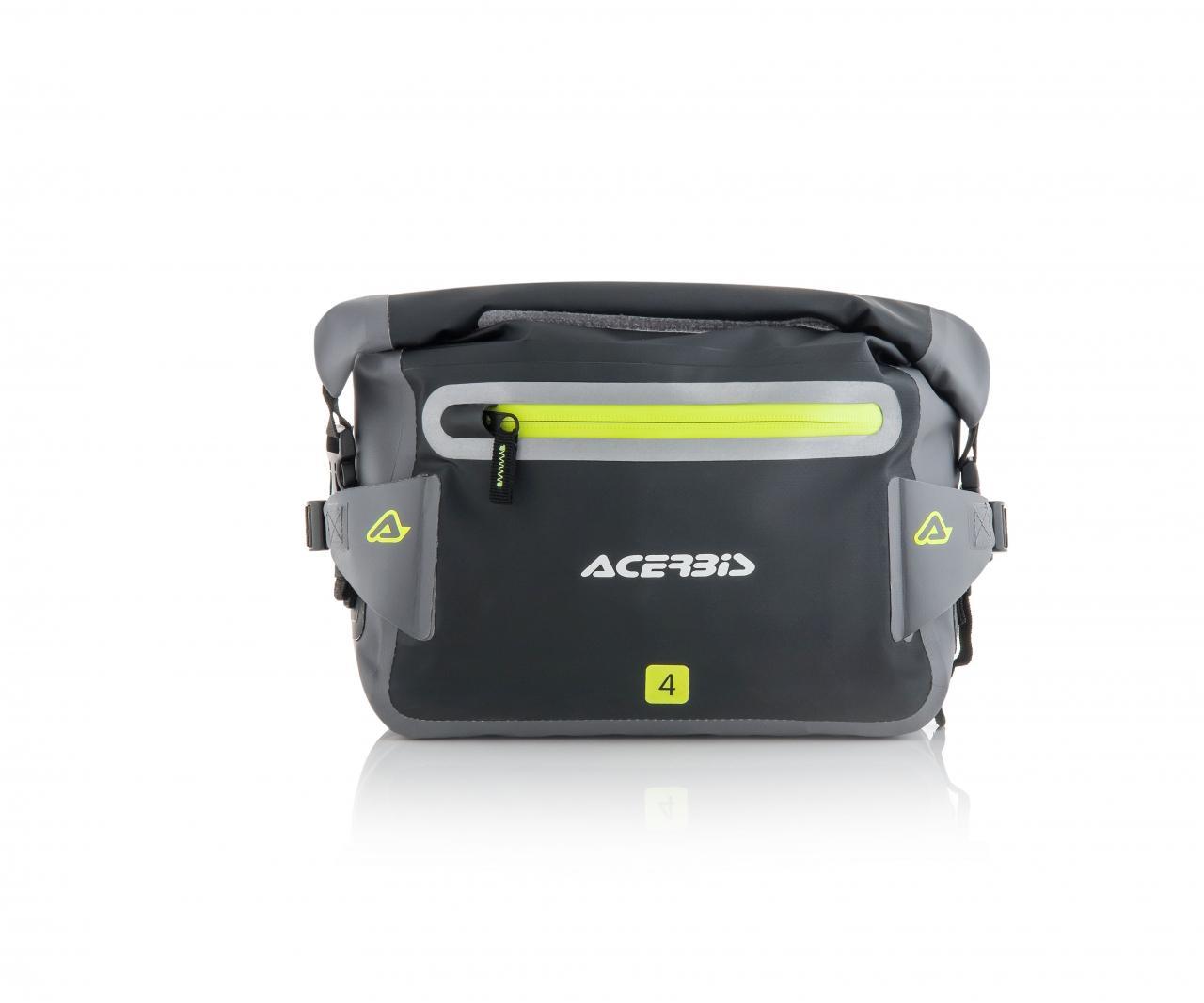 0022858.319 - Acerbis No Water Waterproof Waist Pack - Black/Grey 4L image 2