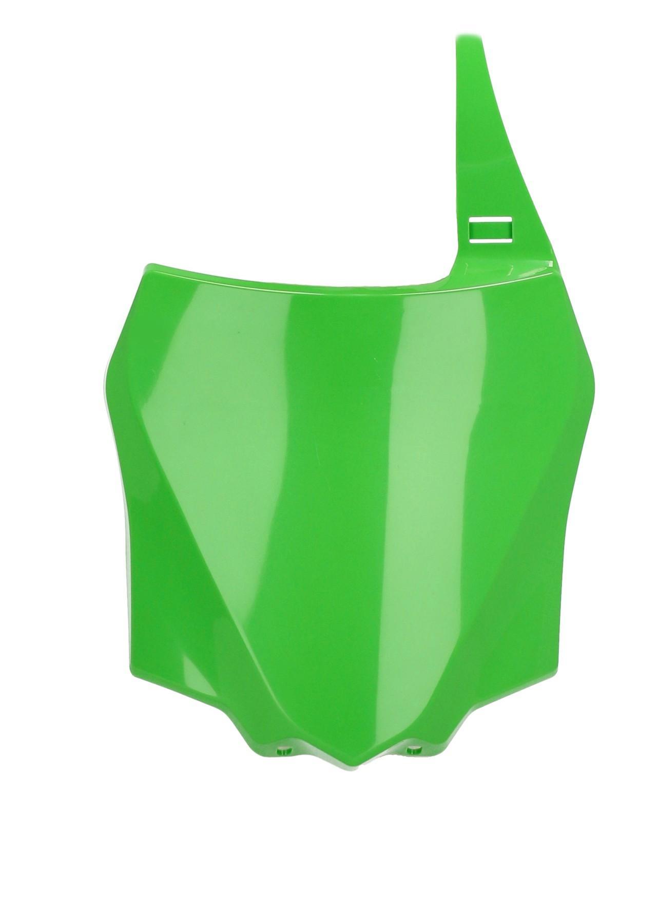 Acerbis Green 0017244.130 - Front Number Board For Kawasaki Kx100 2014-2021 & Kx112 2022-2024 & Kx85 2014-2025