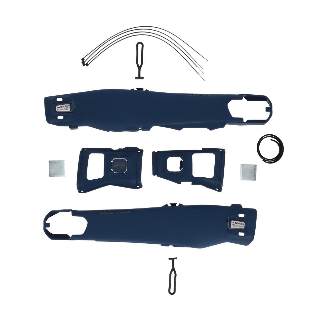 0026606.040 - Acerbis Tekmagnet Swing Arm Protectors For KTM SXF 250/350/450/500 2025 - Blue