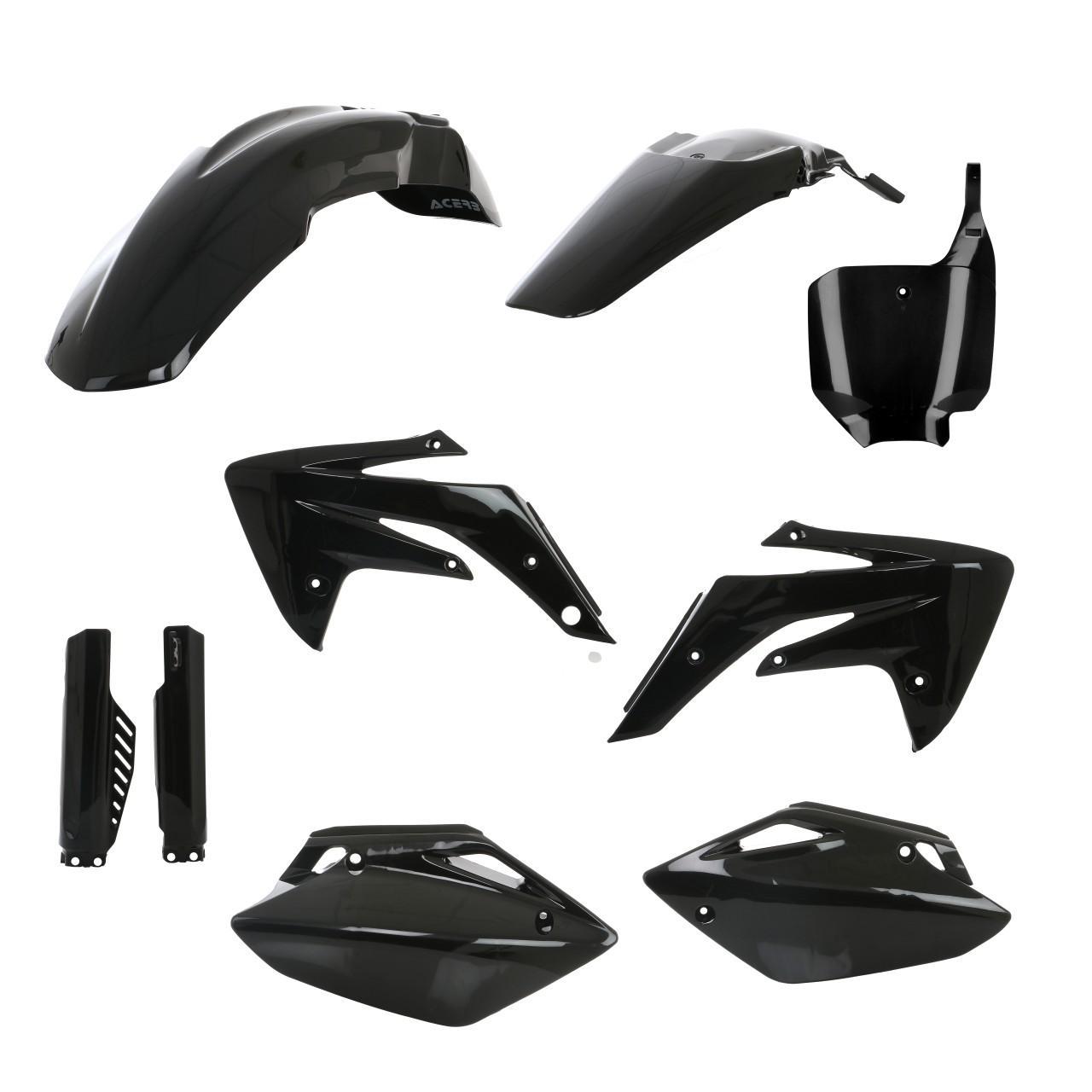 Acerbis Black 0025331.090 - Full Plastics Kit For Honda Crf150r 2007-2024