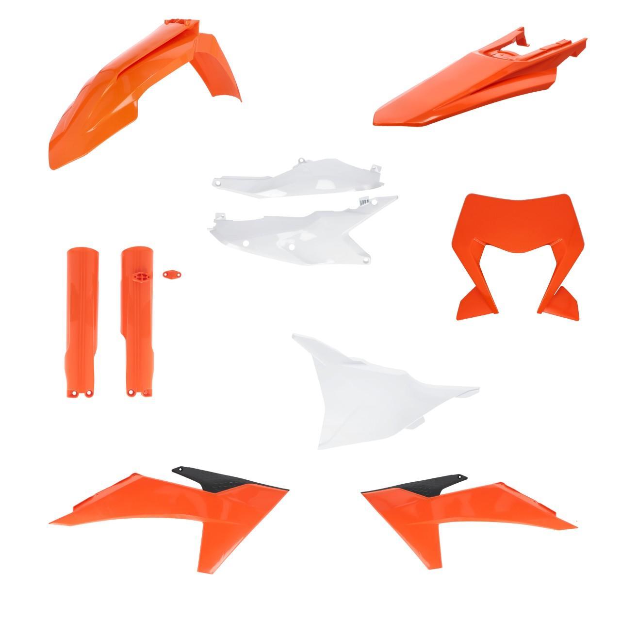 0026809.553.024 - Acerbis Full Plastics Kit For KTM EXC 150/250/300 & EXC-F 250/350/450/500 & XC-W 125/150/250/300 2024-2025 - OEM '24