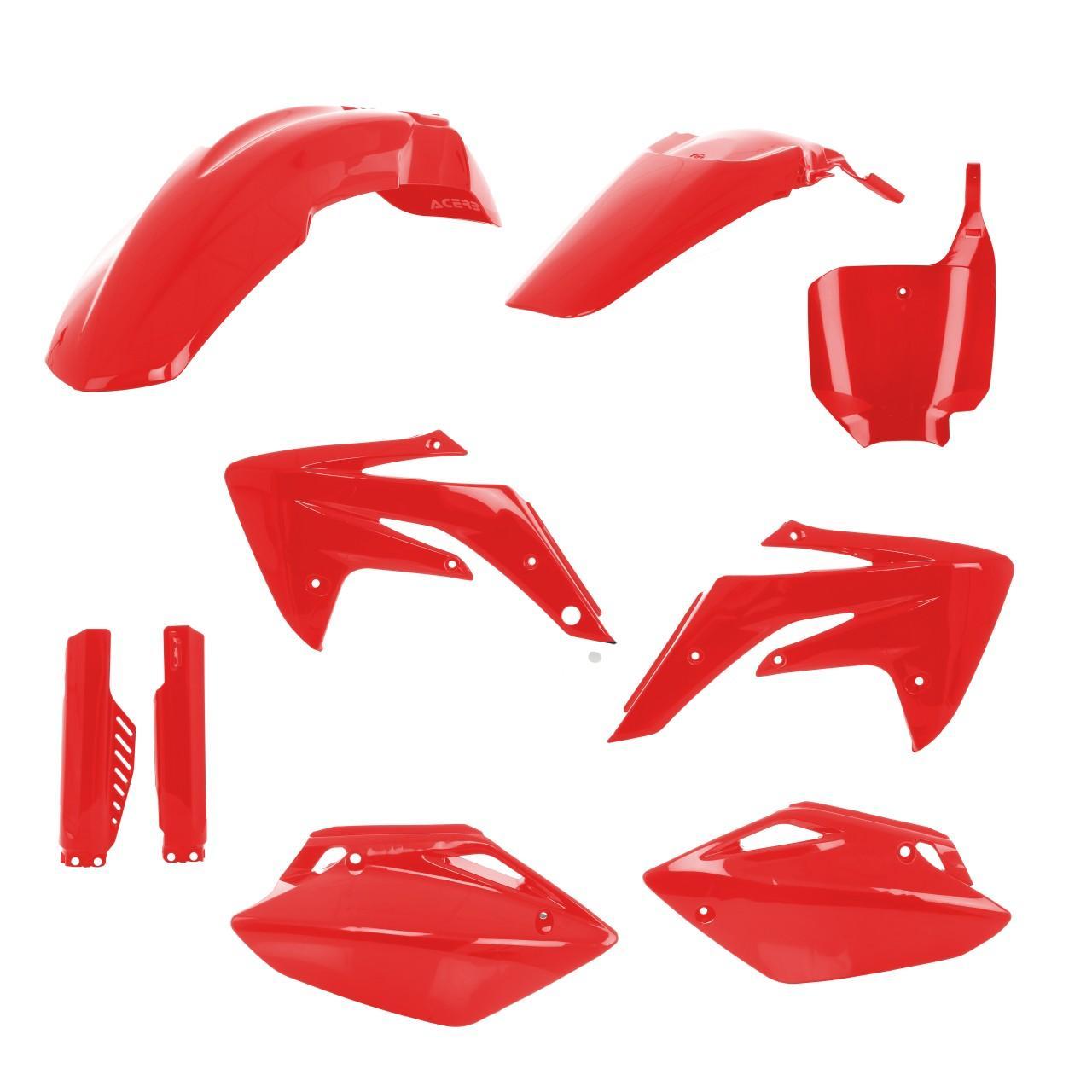 Acerbis Red 0025331.110 - Full Plastics Kit For Honda Crf150r 2007-2024