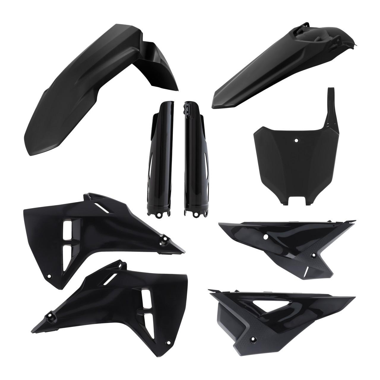 Acerbis Black 0026547.090 - Full Plastics Kit For Honda Crf250r & Crf450r 2025