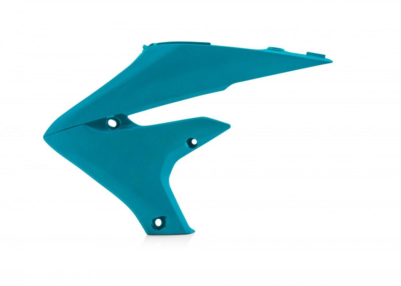 Acerbis Green 0022956.132 - Radiator Scoops For Yamaha Yzf250 2019-2023 & Yzf450 2018-2022 - 3 (Teal)