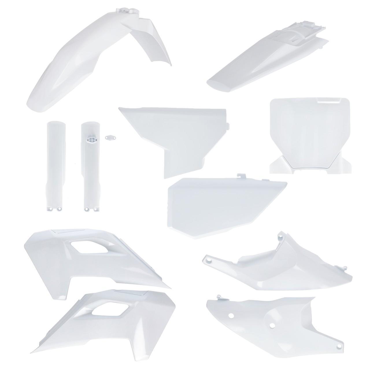 0026851.031 - Acerbis Full Plastics Kit For Husqvarna FC 250/350/450 & TC 125/250 & TX300 2024-2025 - White 2