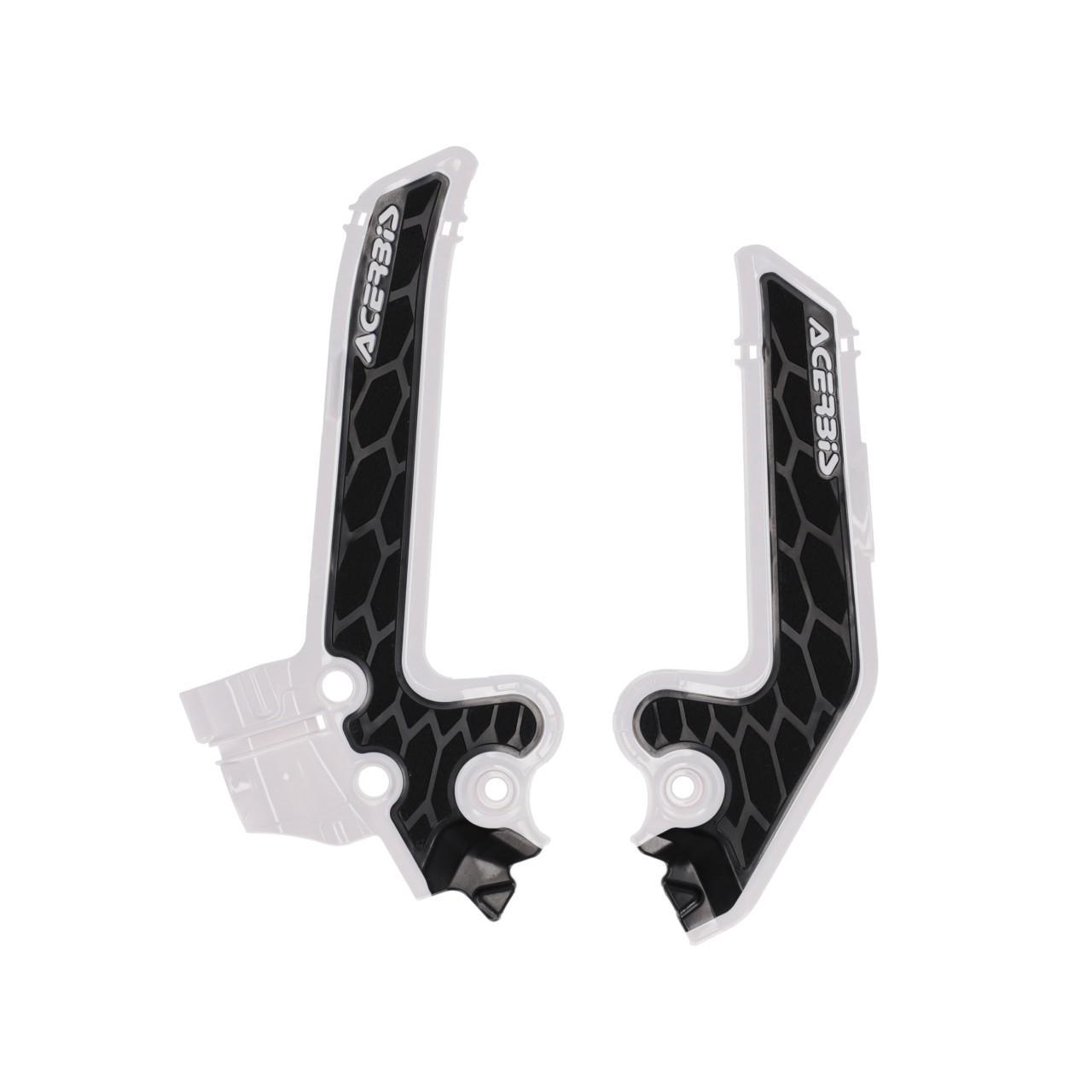 0026994.237 - Acerbis X-Grip Frame Guards For Husqvarna TC85 2025 - White/Black
