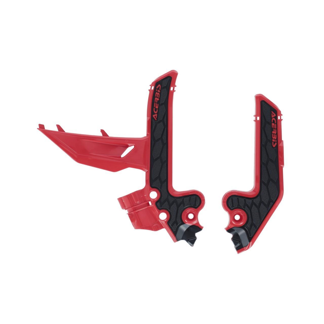 Acerbis Red 0026988.349 - X-Grip Frame Guards For Ktm Sx85 & Gas Gas Mc85 2025 - /Black