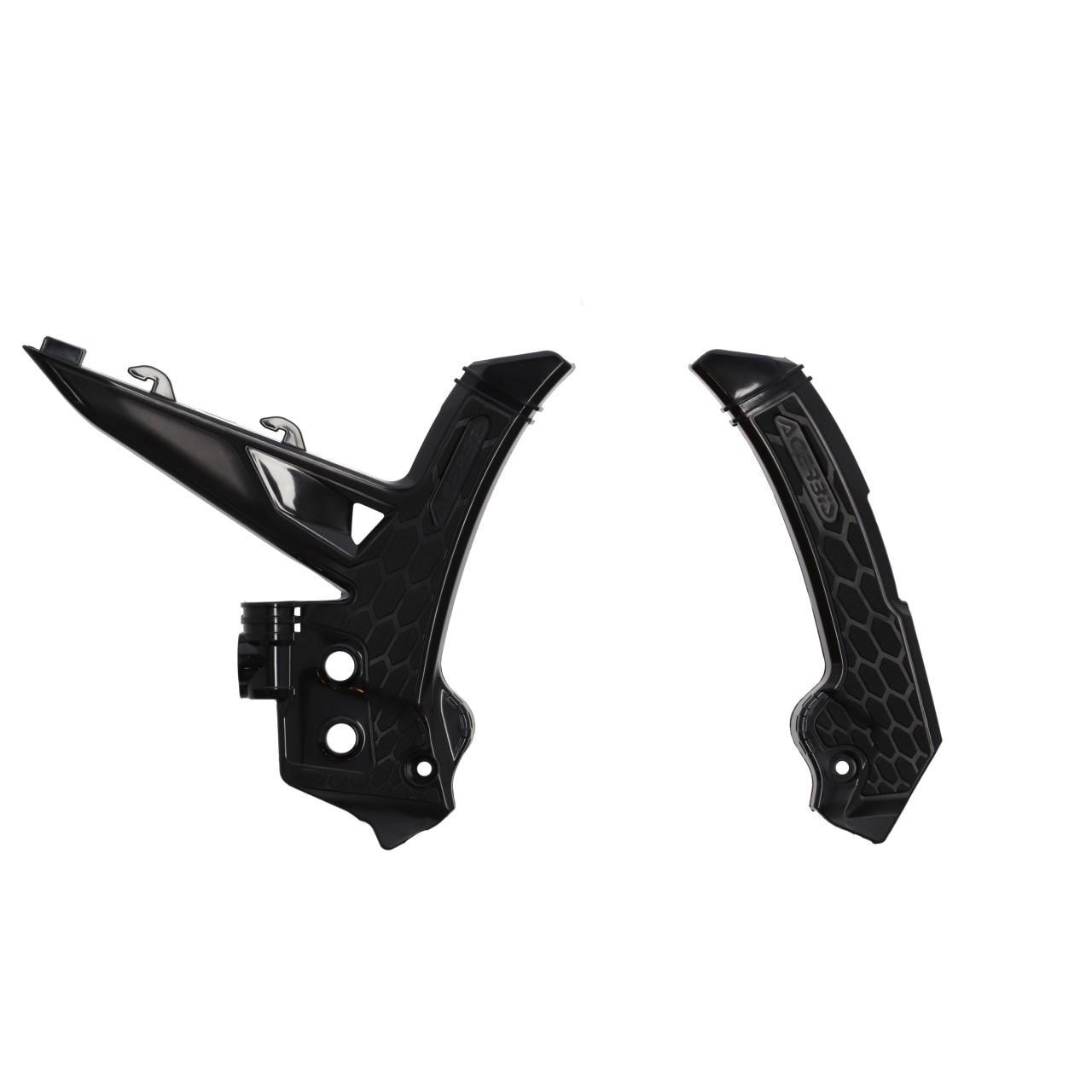0026105.321 - Acerbis X-Grip Frame Guards For Gas Gas EC 250/300 & EC 250/350/450/500 F 2024-2025 - Black