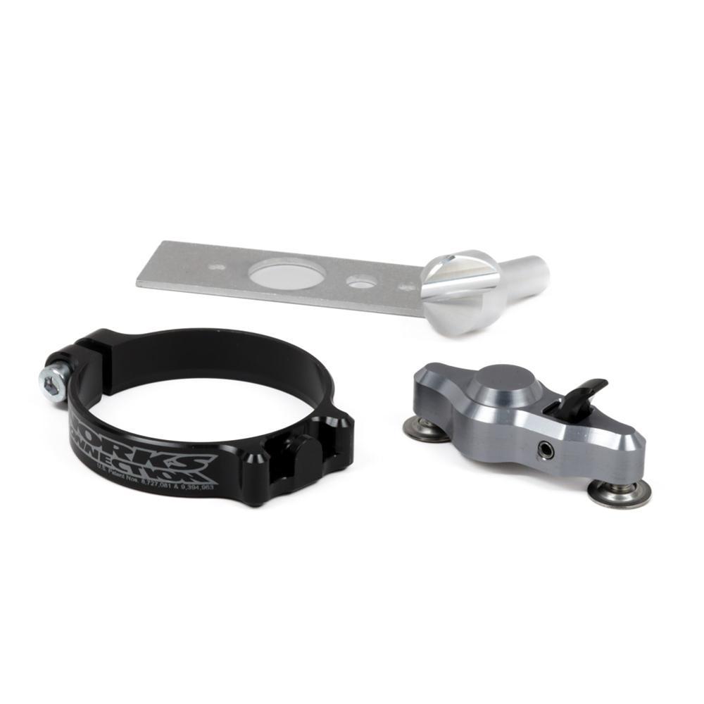 12-G914 - Works Connection WP Cone Valve Forks Pro Launch Kit Start Device For KTM SX125/250/300 2023-2025, SXF 250/350/450 2023-2025 Grey